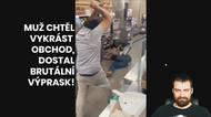 Videorozbor: Muž raboval v obchodě, na tenhle nářez v životě nezapomene