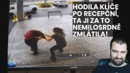 Videorozbor: Žena hodila po recepční klíče, ta ji nemilosrdně seřezala