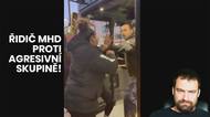 Videorozbor: Řidič autobusu v boji s agresivní partičkou