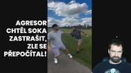 Videorozbor: Snažit se agresivně zastrašit obrovského muže byla kardinální chyba